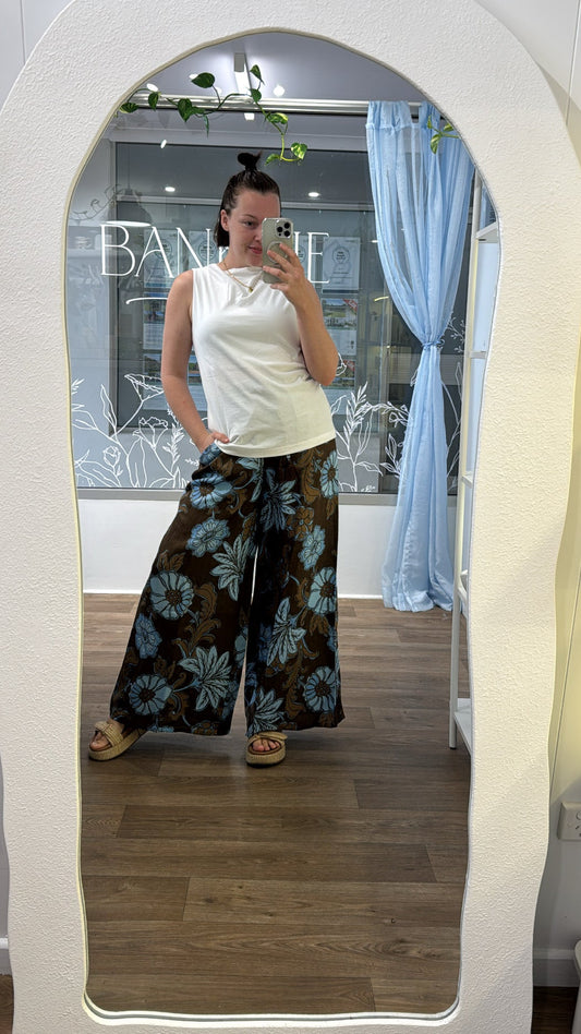 NEW - Talisman - Freedom Pant - Chocolate Ibiza