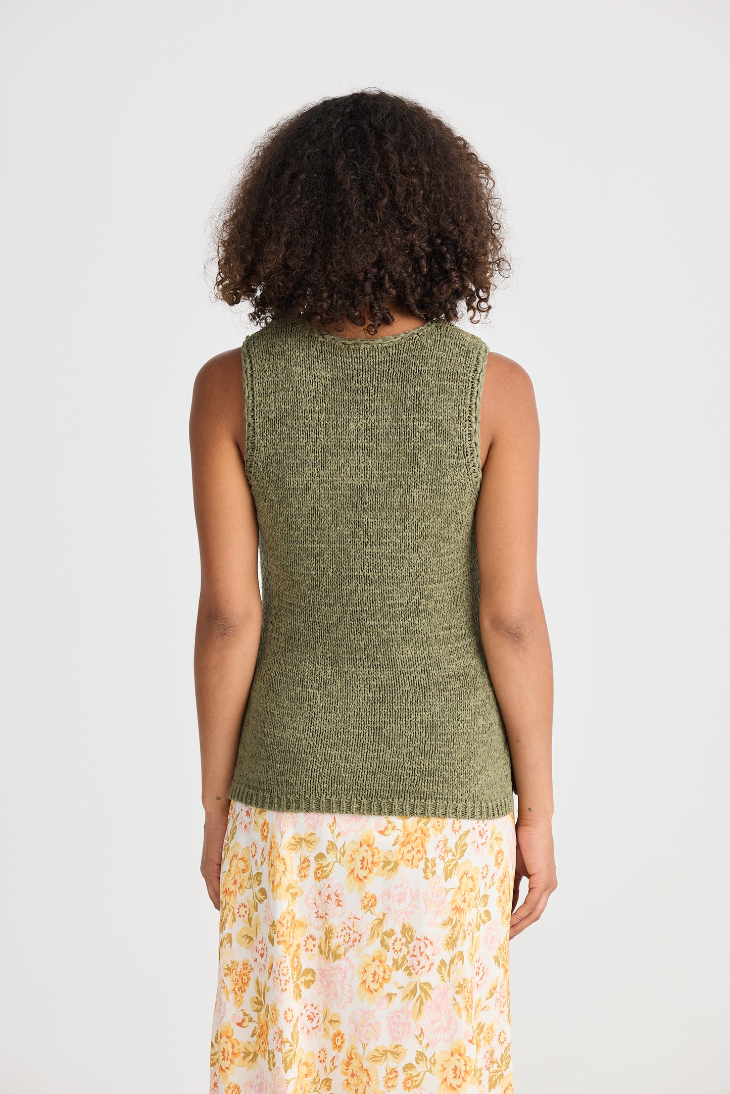 The Shanty Corporation -- Saffron Knit Tank