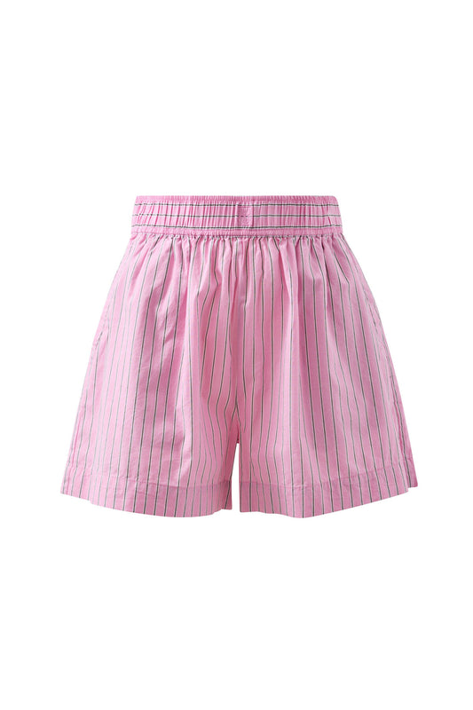 Ceres Life - Mila Short - Hibiscus Pink Triple Stripe