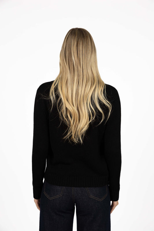 NEW IN - Humidity Lifestyle - Ve Ve Jumper - Black