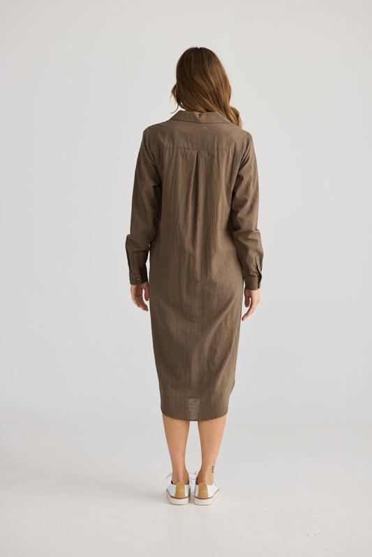 SALE - Holiday - Ahoy Dress - Khaki