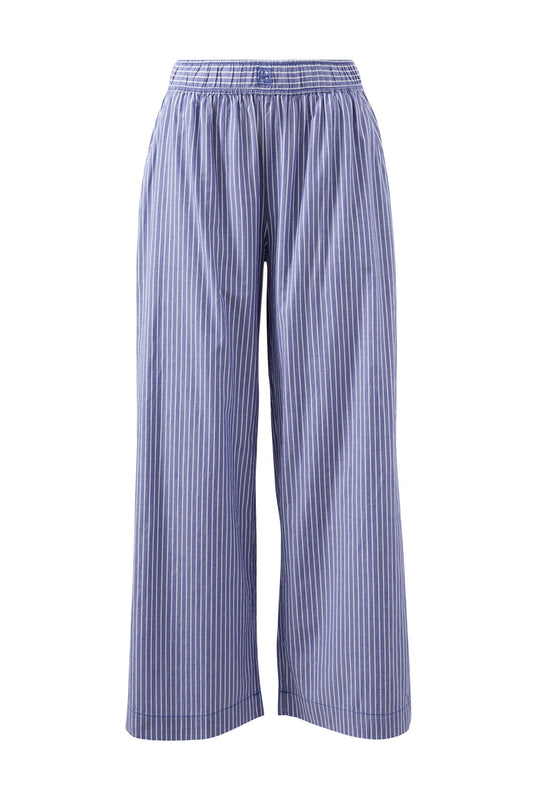 Ceres Life - The Lounge Pant - College Blue White Stripe