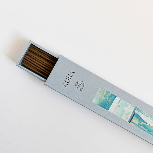 Three more days - Aura Incense - Oud, Vetiver, Orchid