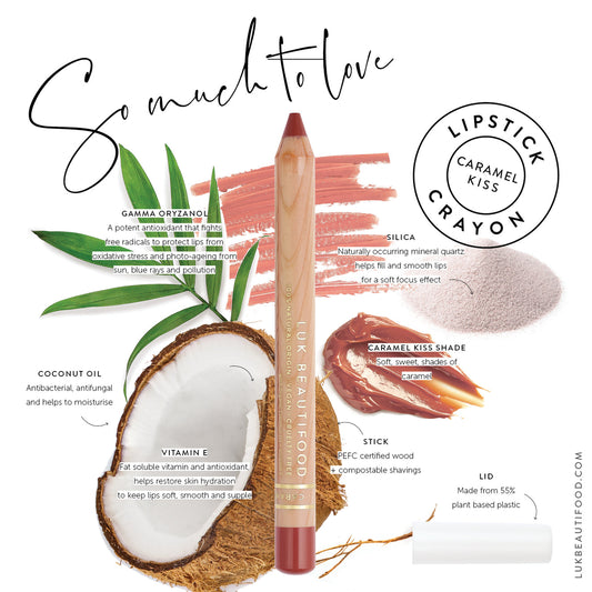 Luk Beautifoods - Lipstick Crayon - Caramel Kiss