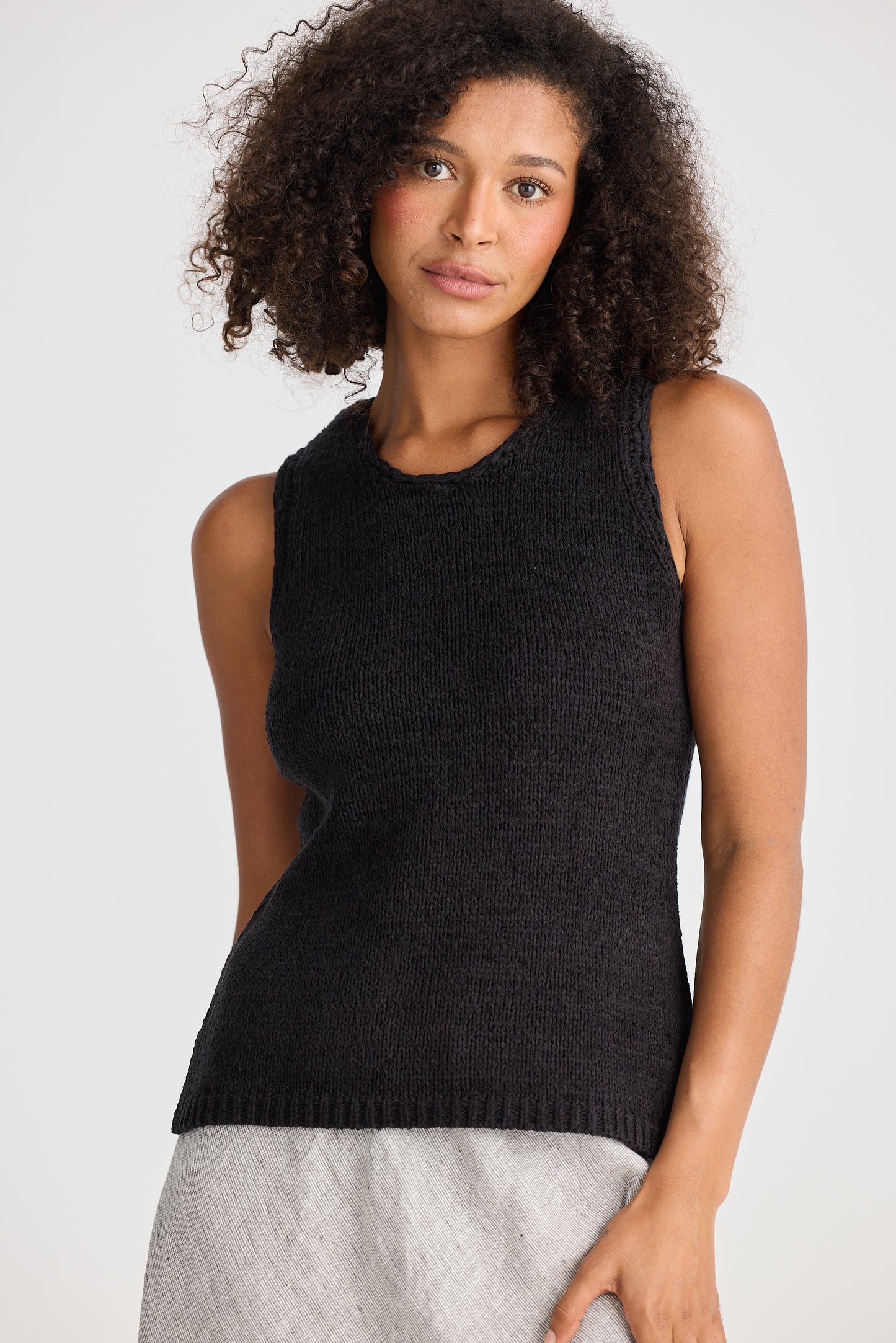 The Shanty Corporation -- Saffron Knit Tank