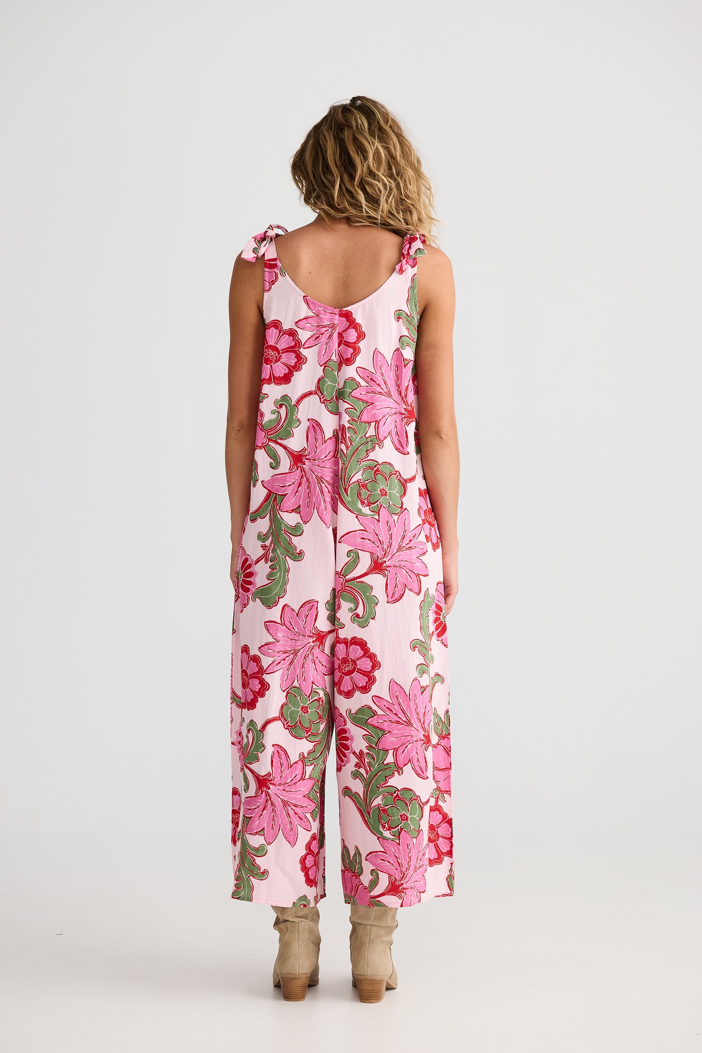 Talisman - Temple Jumpsuit - Pink Ibiza
