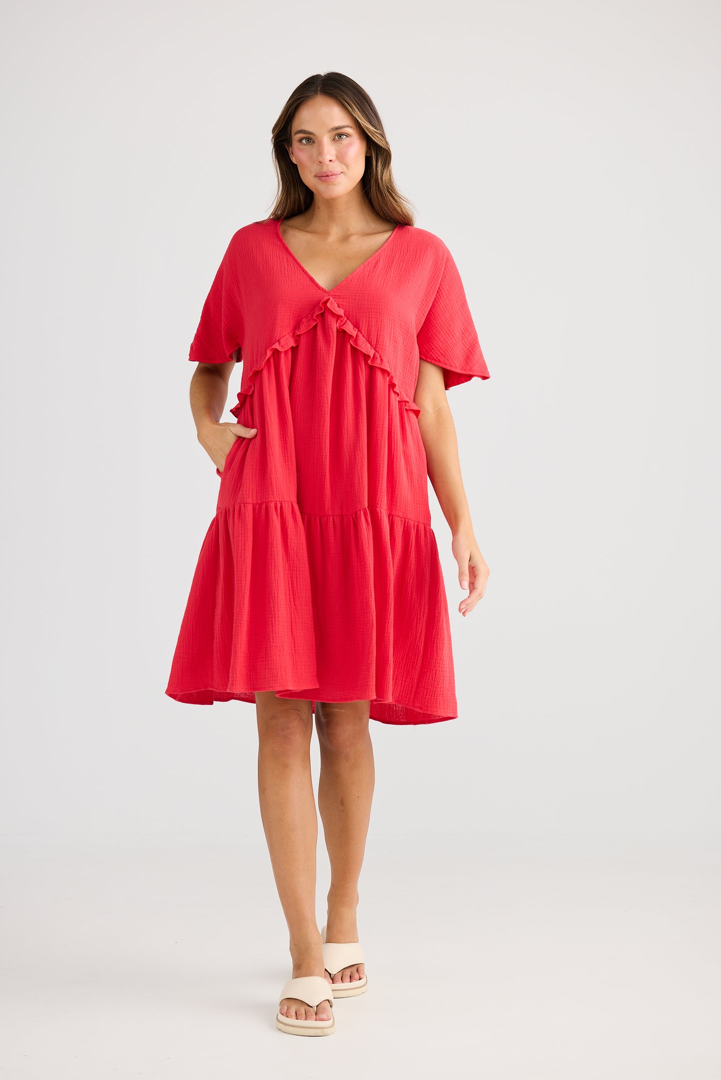 Lola Dress - Red