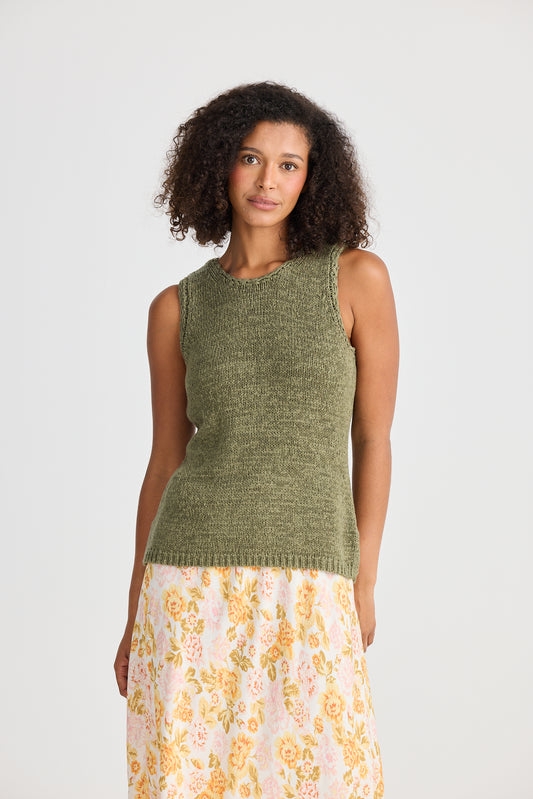 The Shanty Corporation -- Saffron Knit Tank