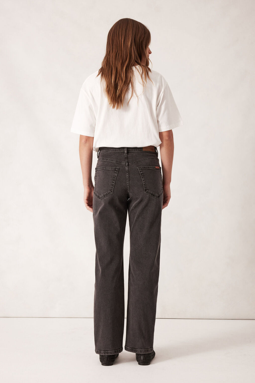Ceres Life - Blake Straight Leg Jean - Washed Black