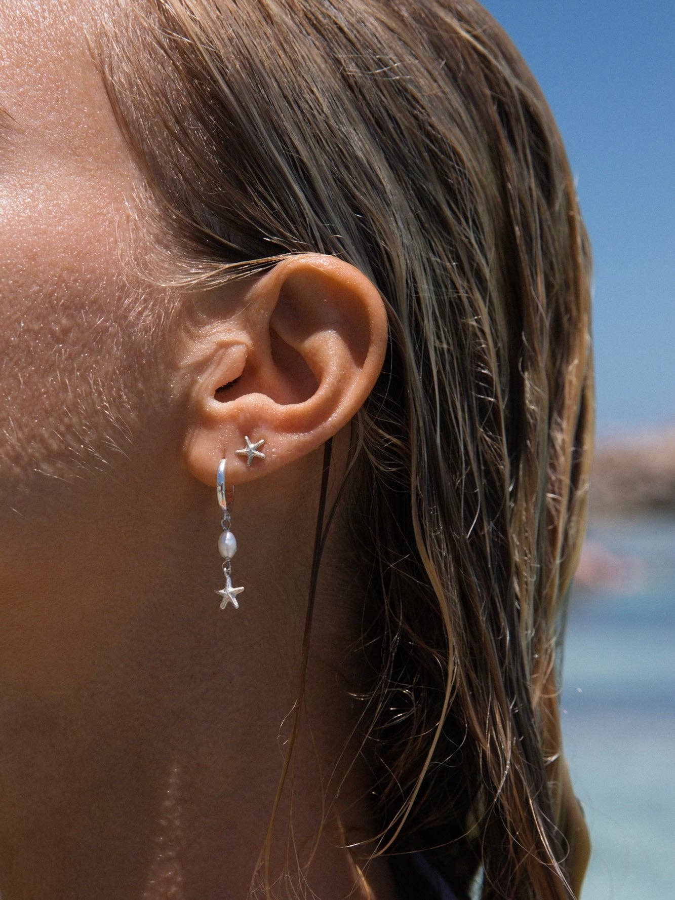 Malakai the label - Seastar Studs in Sterling Silver