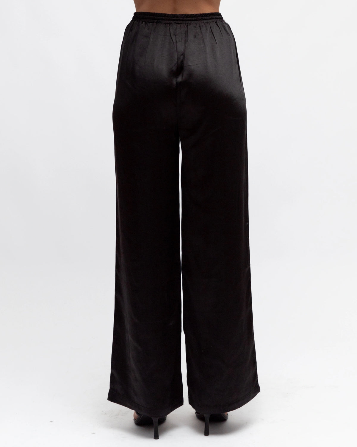 NEW IN Paper Heart - Sally Satin Pants - Black