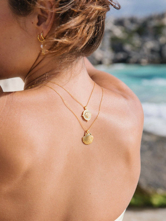 Malakai the label - Isola Sea Necklace in 18k Gold Vermeil