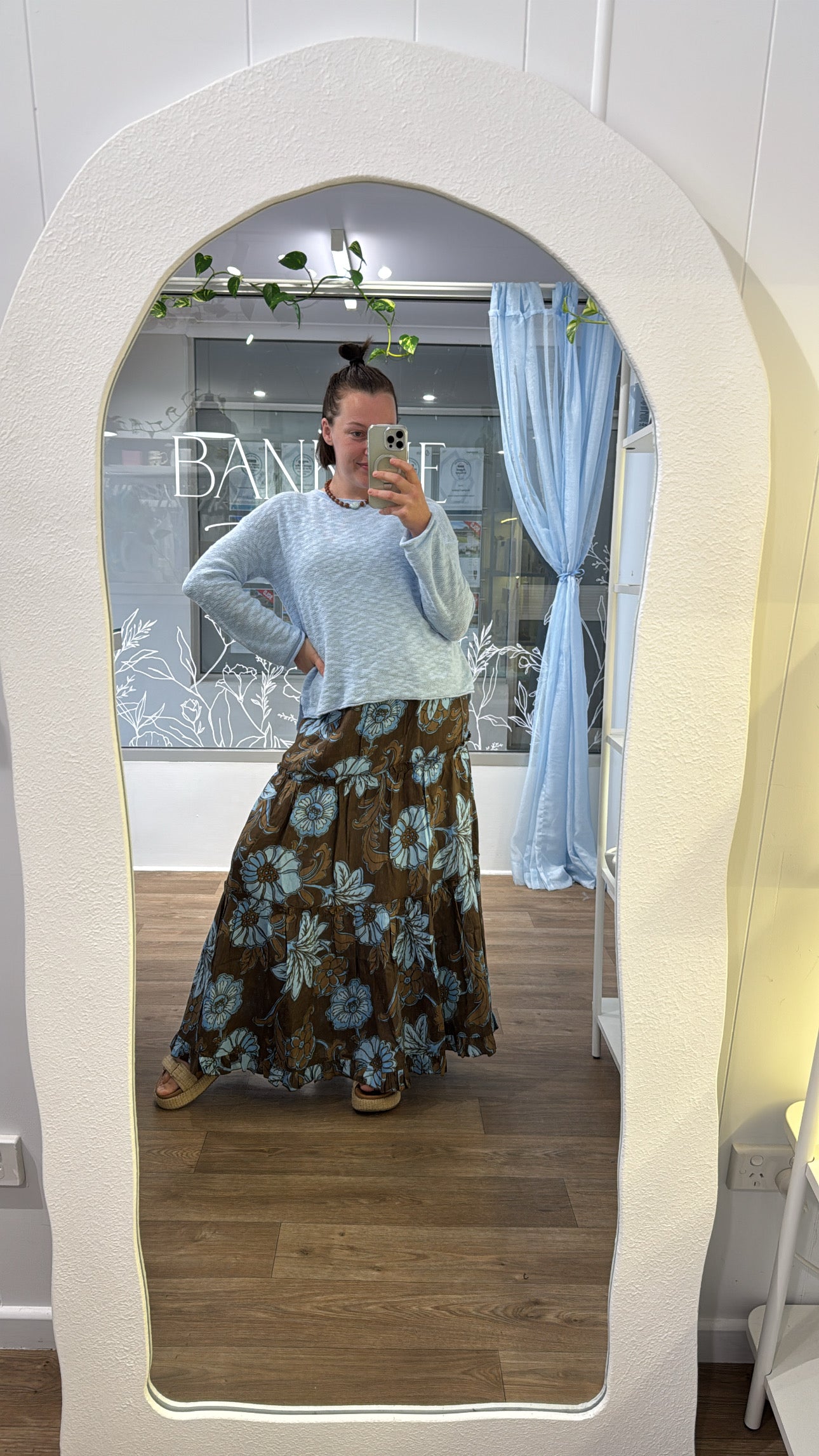 NEW IN - Humidity Lifestyle - Sofia Sweater - Powder Blue