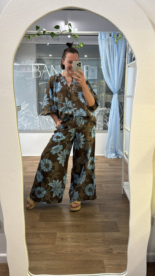 NEW - Talisman - Freedom Pant - Chocolate Ibiza