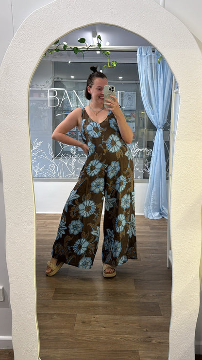 NEW - Talisman - Temple Jumpsuit - Chocolate Ibiza