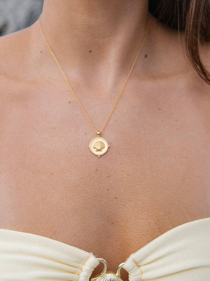 Malakai the label - Isola Sea Necklace in 18k Gold Vermeil