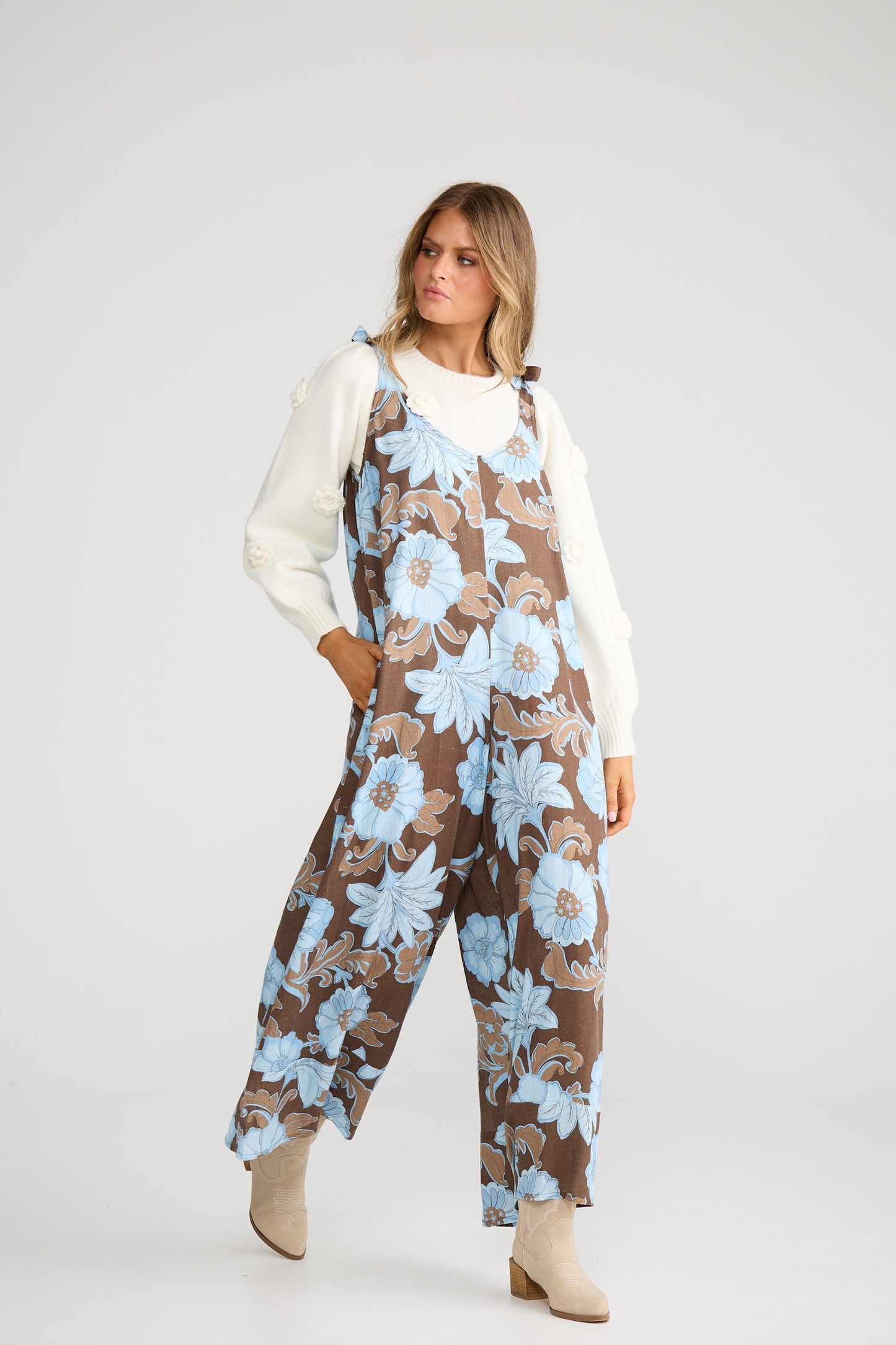 NEW - Talisman - Temple Jumpsuit - Chocolate Ibiza