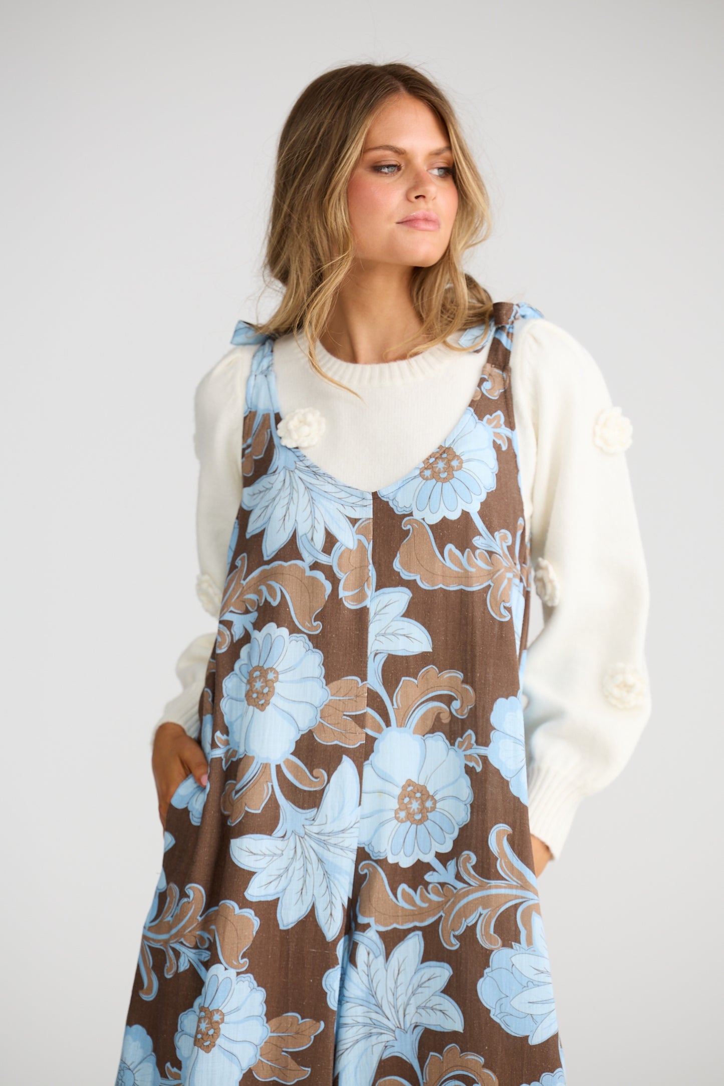 NEW - Talisman - Temple Jumpsuit - Chocolate Ibiza