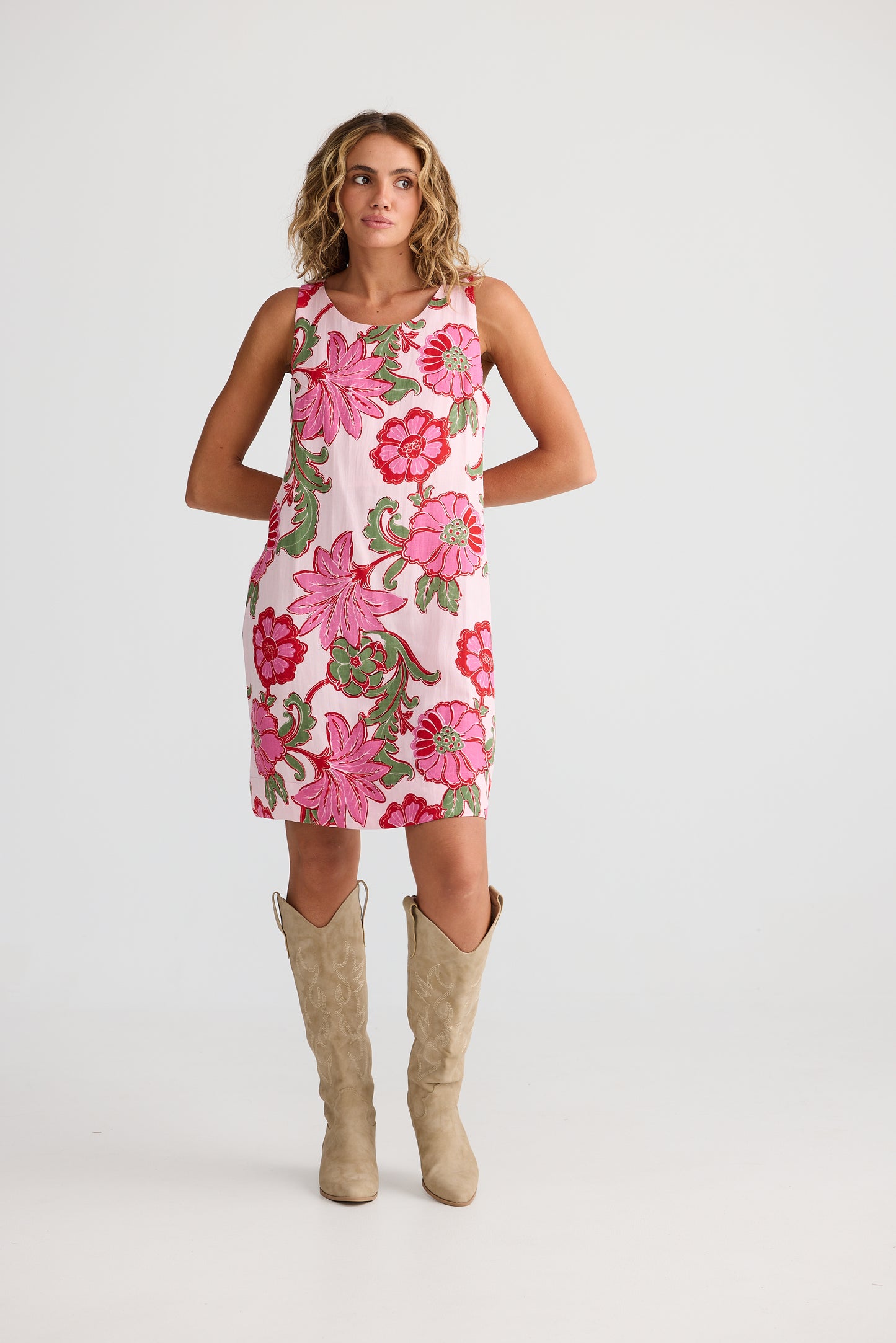 Talisman - Zephyr Dress - Pink Ibiza