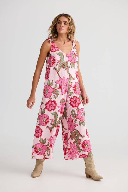 Talisman - Temple Jumpsuit - Pink Ibiza