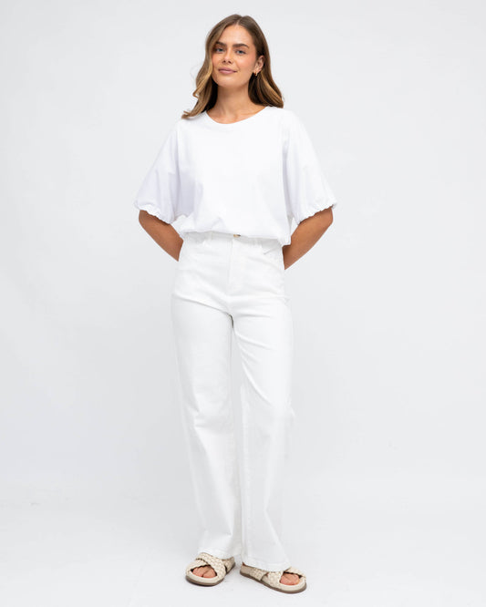SALE item - Amy High Waist Straight Leg Jeans
