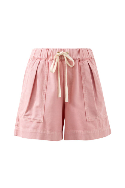 Ceres Life - Darcy Relaxed Everyday Short - Washed Pink