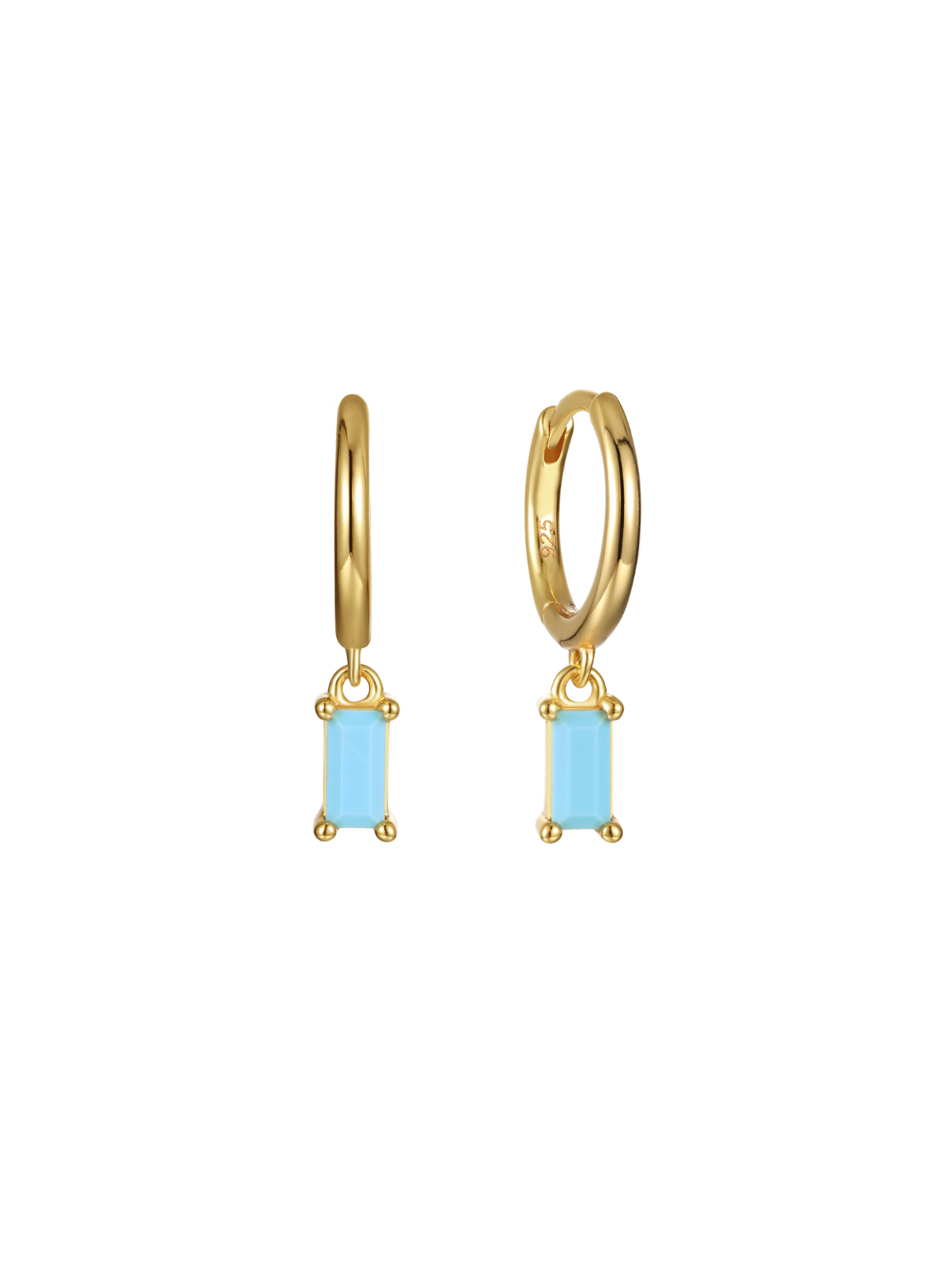 Malakai the label - Oceana Hoops in 18k Gold Vermeil