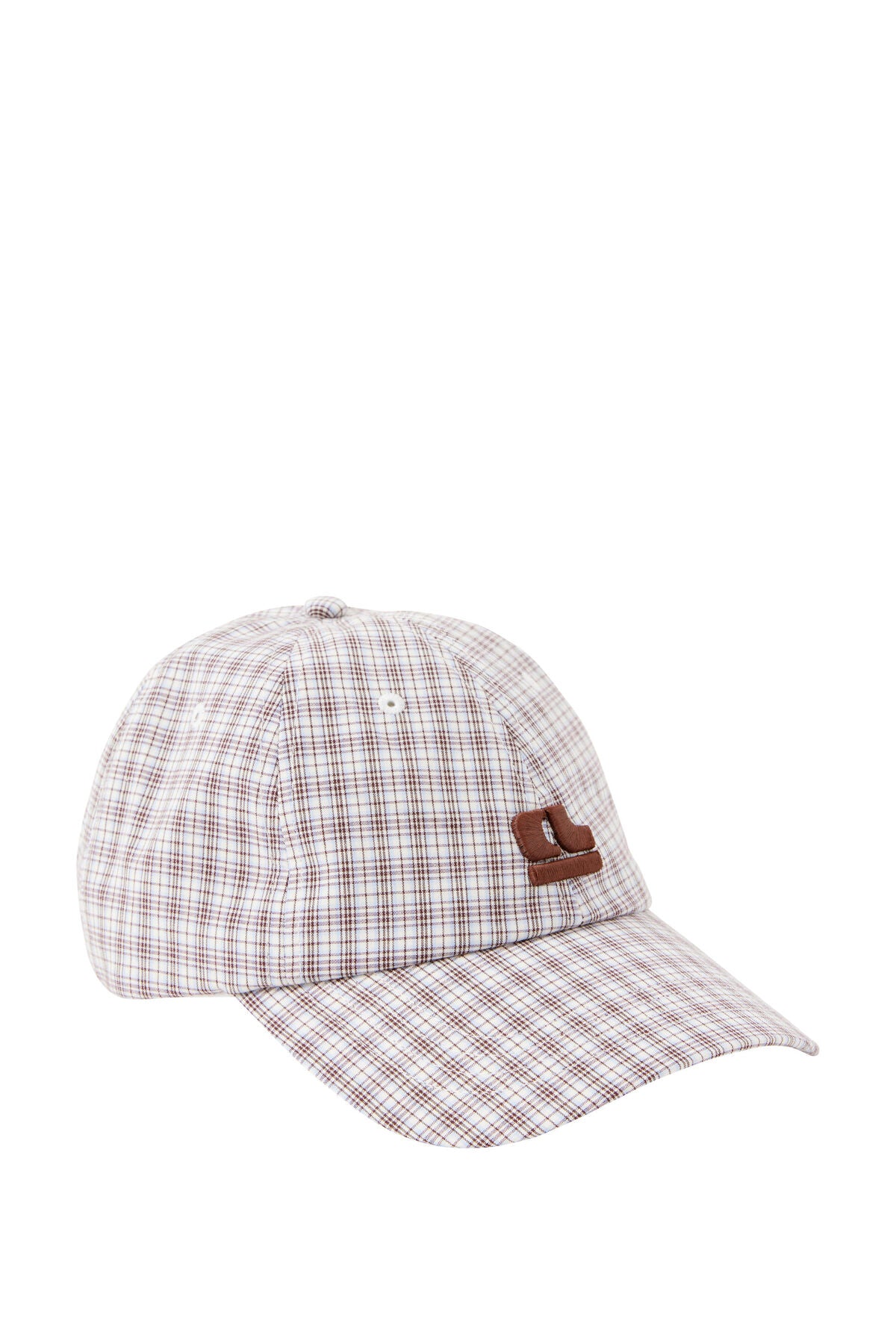 Ceres Life - Pip Everyday Cap - Wine Choc Blue Check