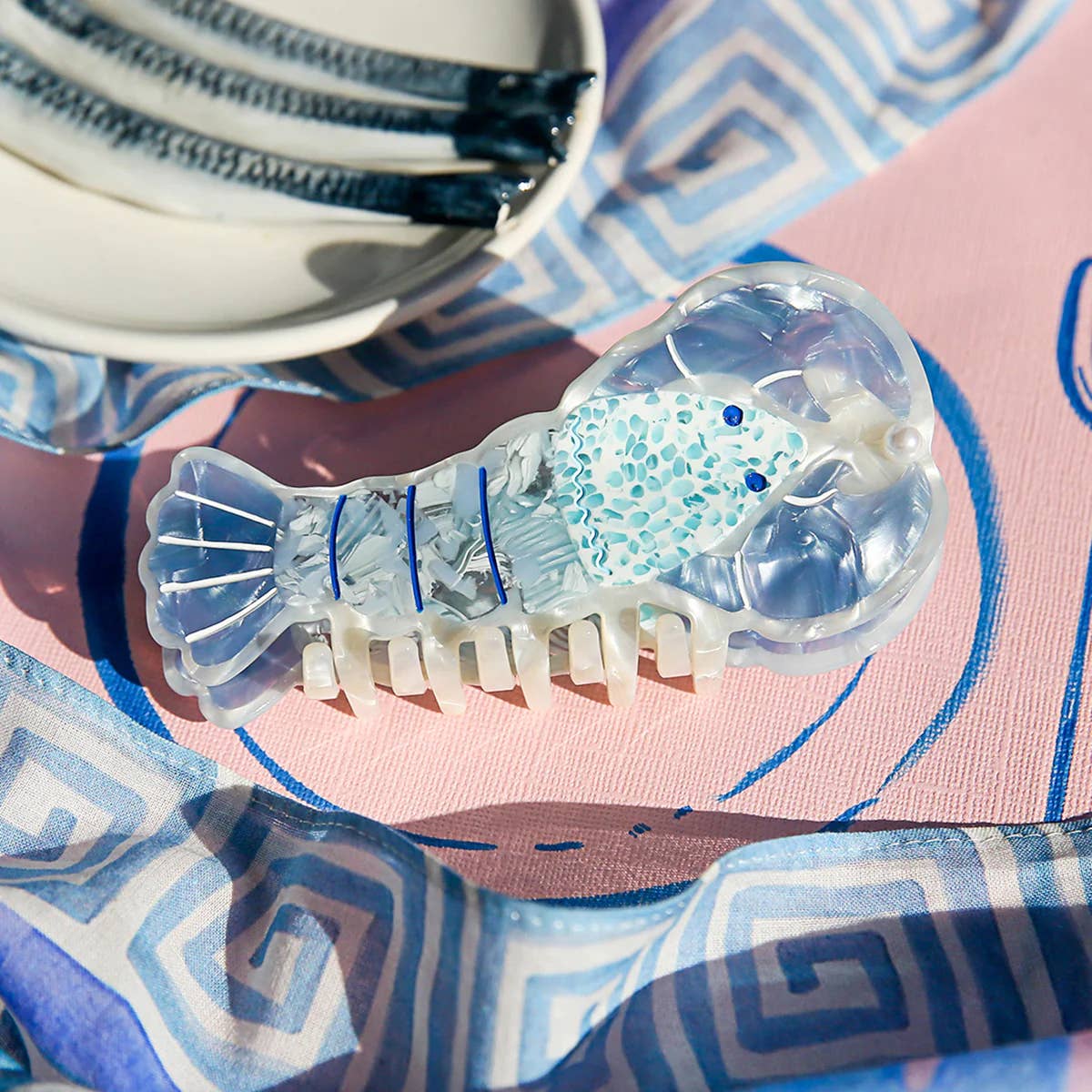 Kingston Jewellery -Lobster Hair Claw Blue