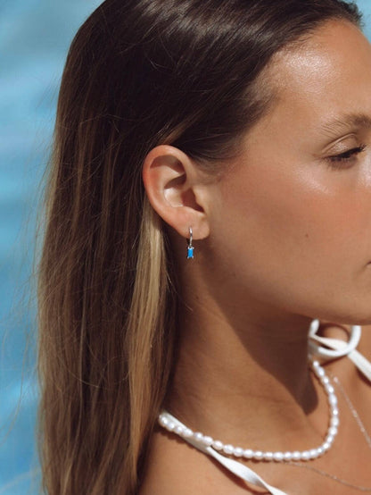 Malakai the label - Oceana Hoops in Sterling Silver