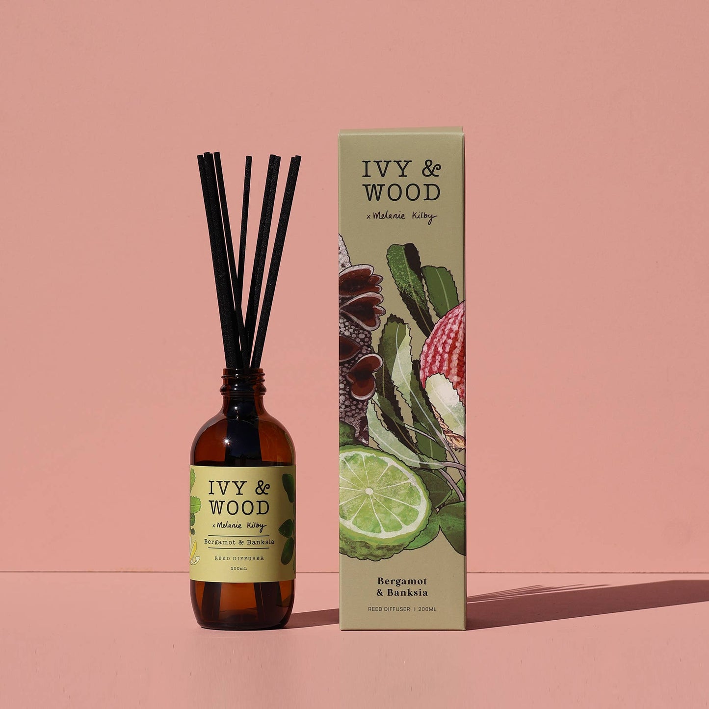 Ivy and wood - Australiana: Bergamot & Banksia Reed Diffuser