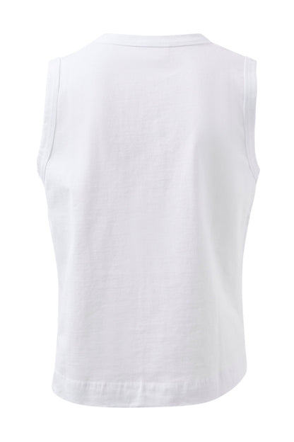 Ceres Life - Tara Boxy Tank - White