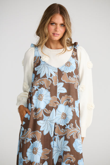 NEW - Talisman - Temple Jumpsuit - Chocolate Ibiza