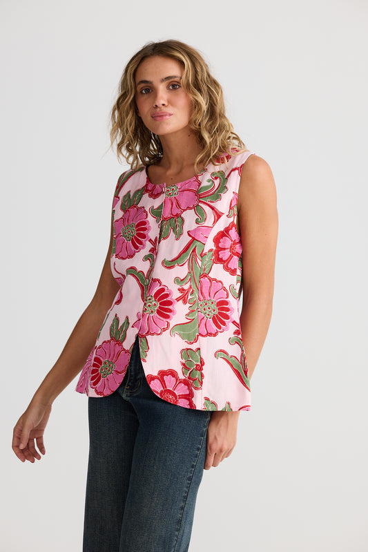 Talisman - Chester Waistcoat - Pink Ibiza