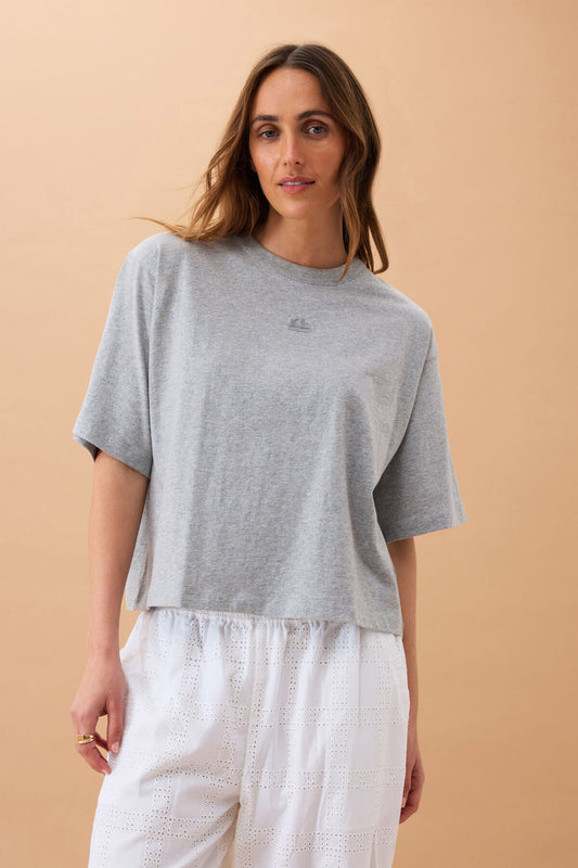 Ceres Life - Phoebe Premium Tee - Grey Marle