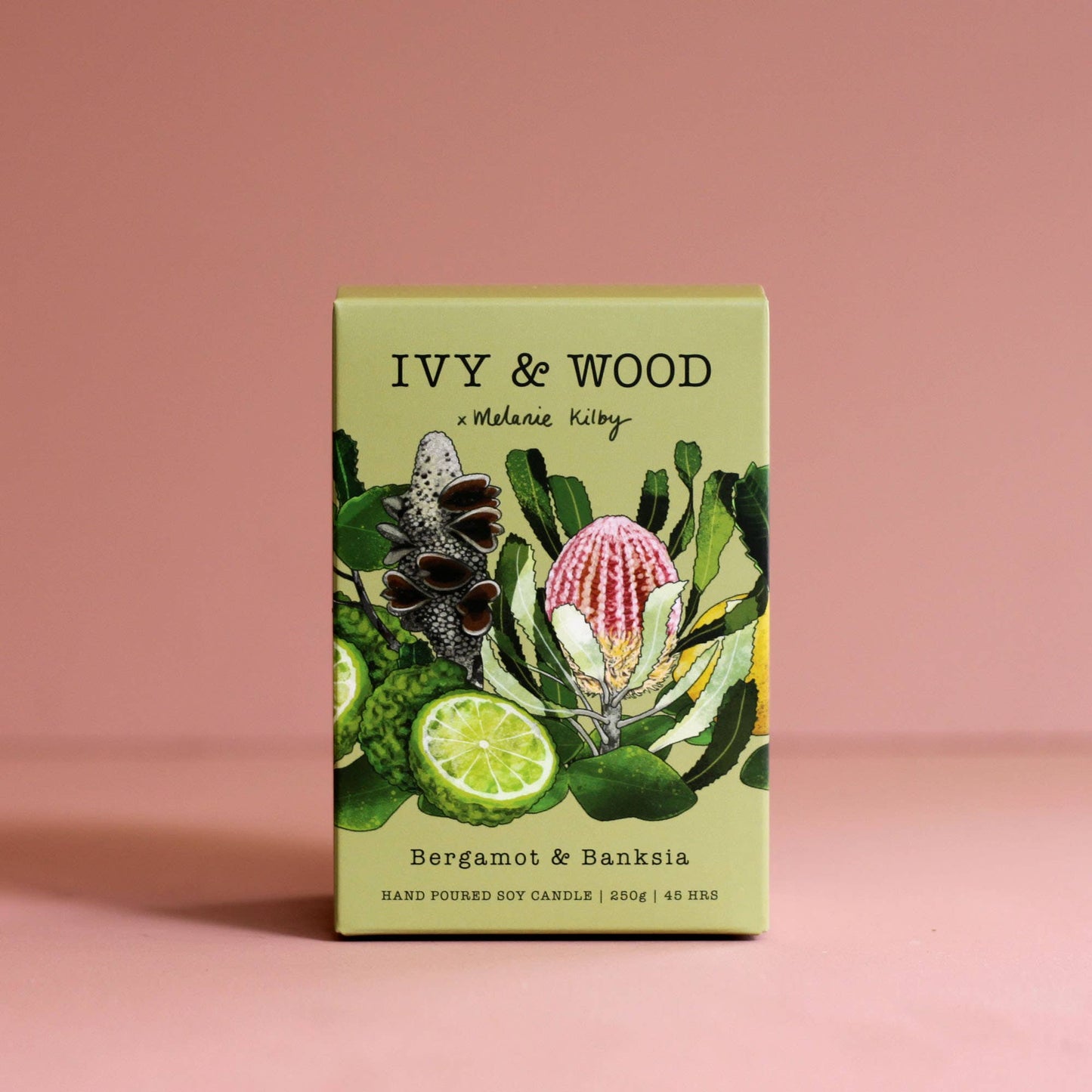 Ivy and wood - Australiana: Bergamot & Banksia Soy Candle