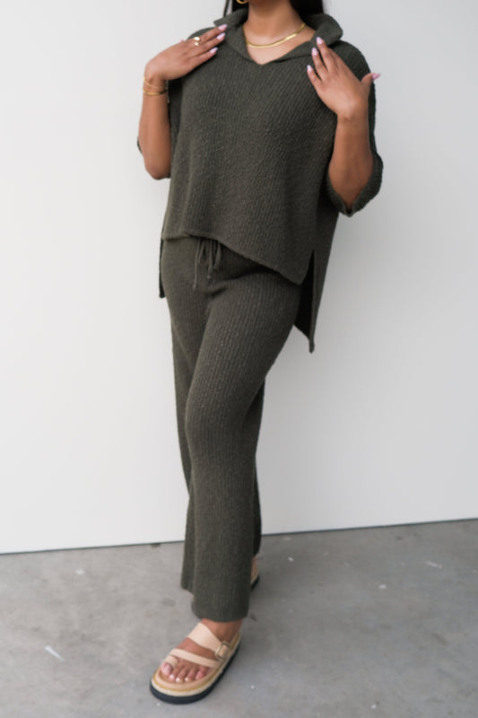 Amira Collective - Rina Khaki Jumper