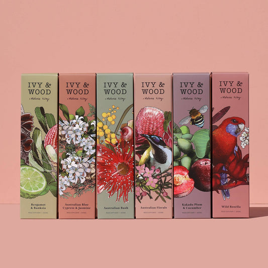 Ivy and wood - Australiana: Bergamot & Banksia Reed Diffuser