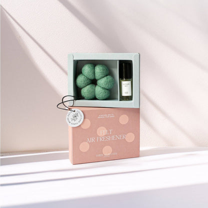 Three more days - Aura  Felt Air Freshener – Sage Bloom: DUSTY SUNBEAM