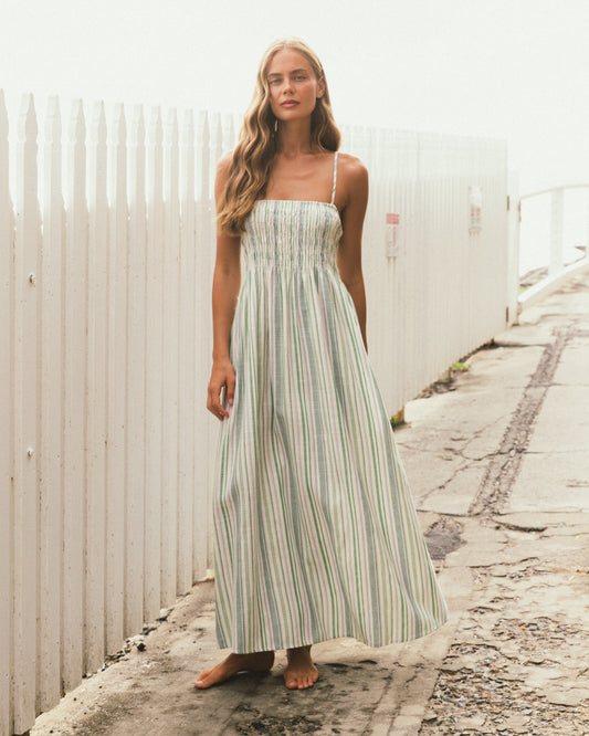 NEW IN Ebby & I - Delphine Stripe Maxi Dress - Delphine Stripe