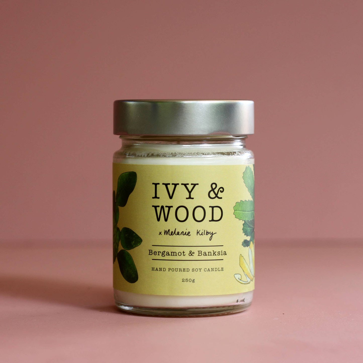 Ivy and wood - Australiana: Bergamot & Banksia Soy Candle