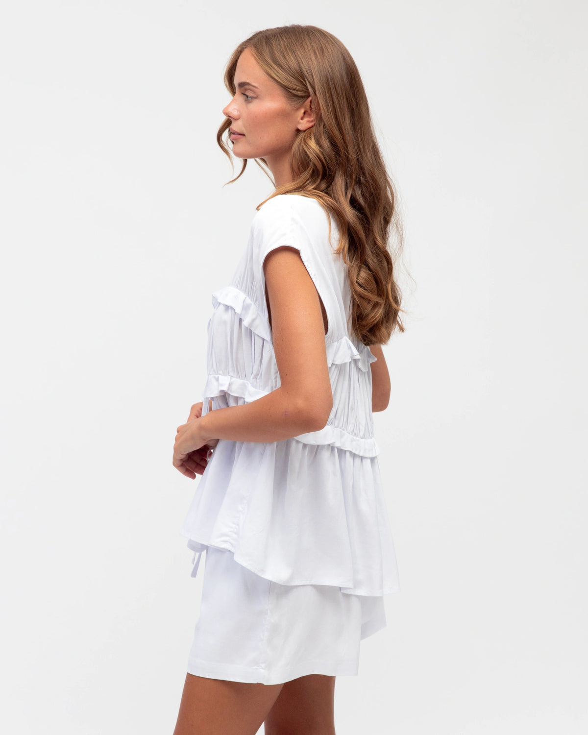 NEW IN Ebby & I - Bella Top - White (Pre-Order)