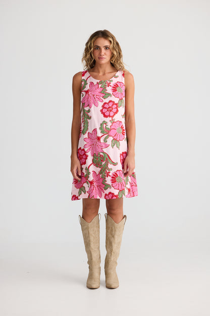 Talisman - Zephyr Dress - Pink Ibiza