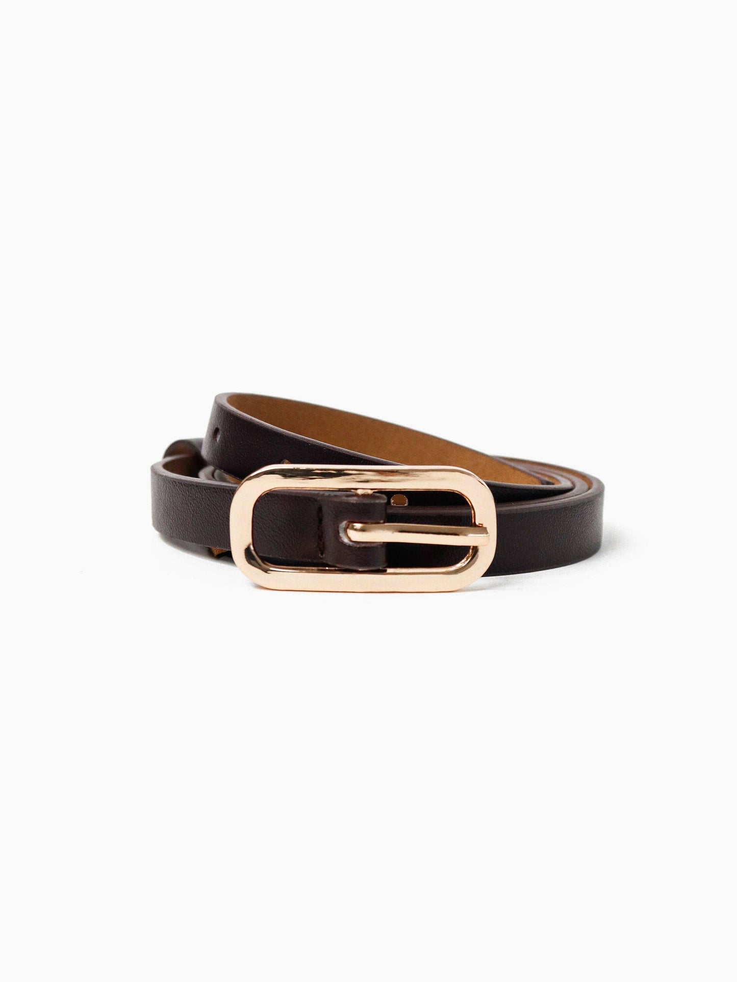 NEW IN  Gigi Thin Brown Belt