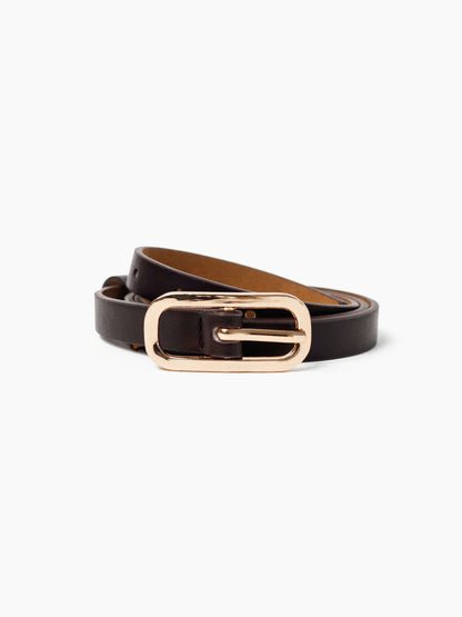 NEW IN  Gigi Thin Brown Belt