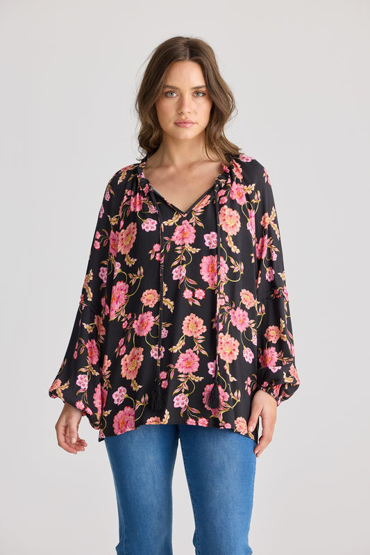 SALE item - Lara Top - Lola Floral