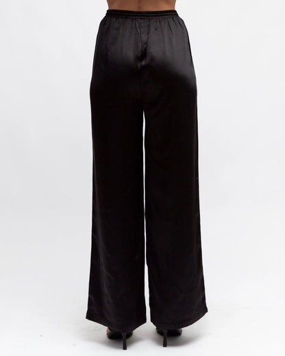 NEW IN Paper Heart - Sally Satin Pants - Black