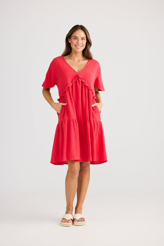 Lola Dress - Red