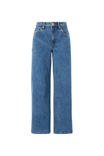 Ceres Life - Evie Wide Leg Jean - Fresh Indigo
