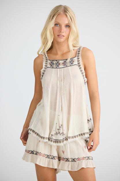 Talisman - Ithika Cami - Light Natural